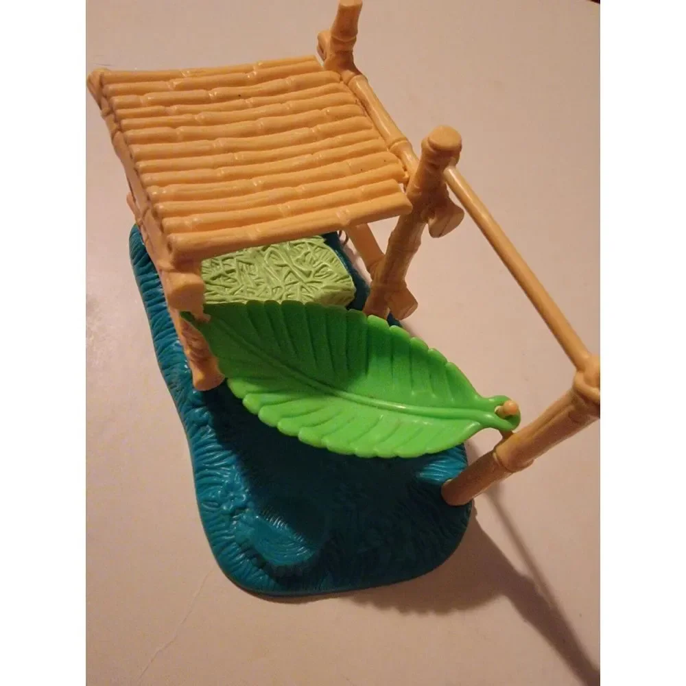 Vintage 1993 Kenner Littlest‎ Pet Shop Zoo Baby Chimp Play Set Incomplete